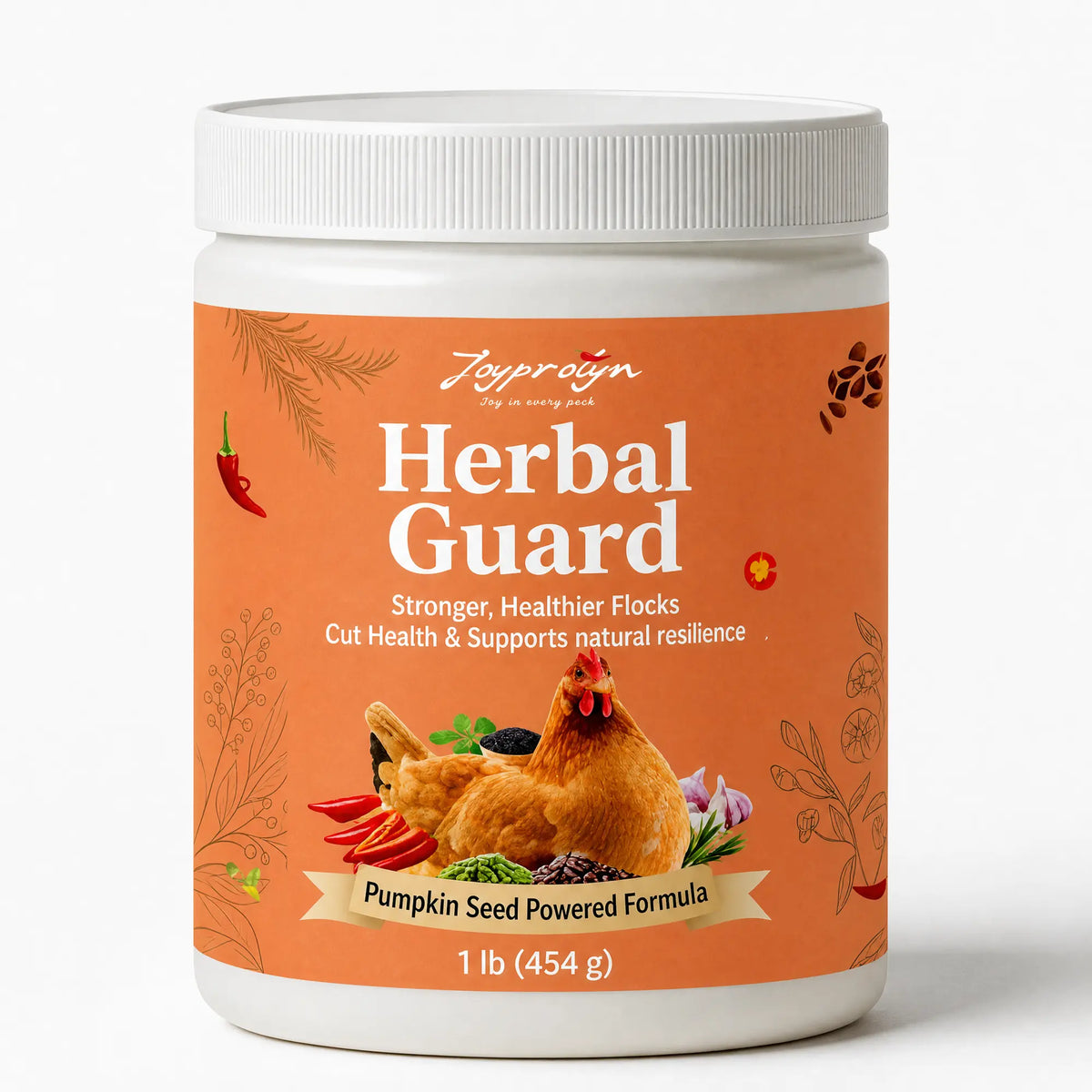 Joyprotyn Herbal Guard – Natural Chicken De-Wormer & Poultry Supplement